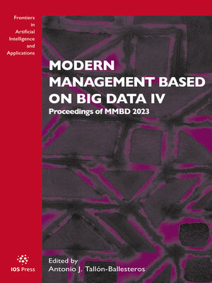 cover image of Modern Management based on Big Data IV